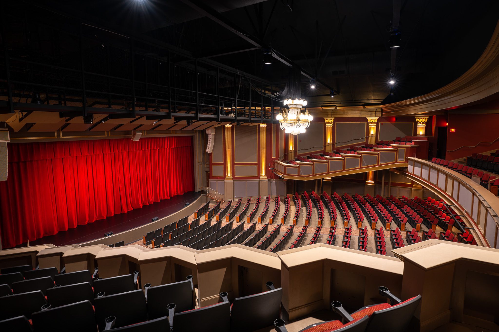 Interior of the Oxford Performing Arts Center theatre